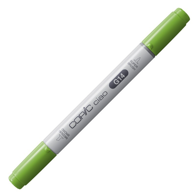 

Спиртовой маркер Copic Ciao №G-14 Apple green Яблочно-зеленый (22075210)