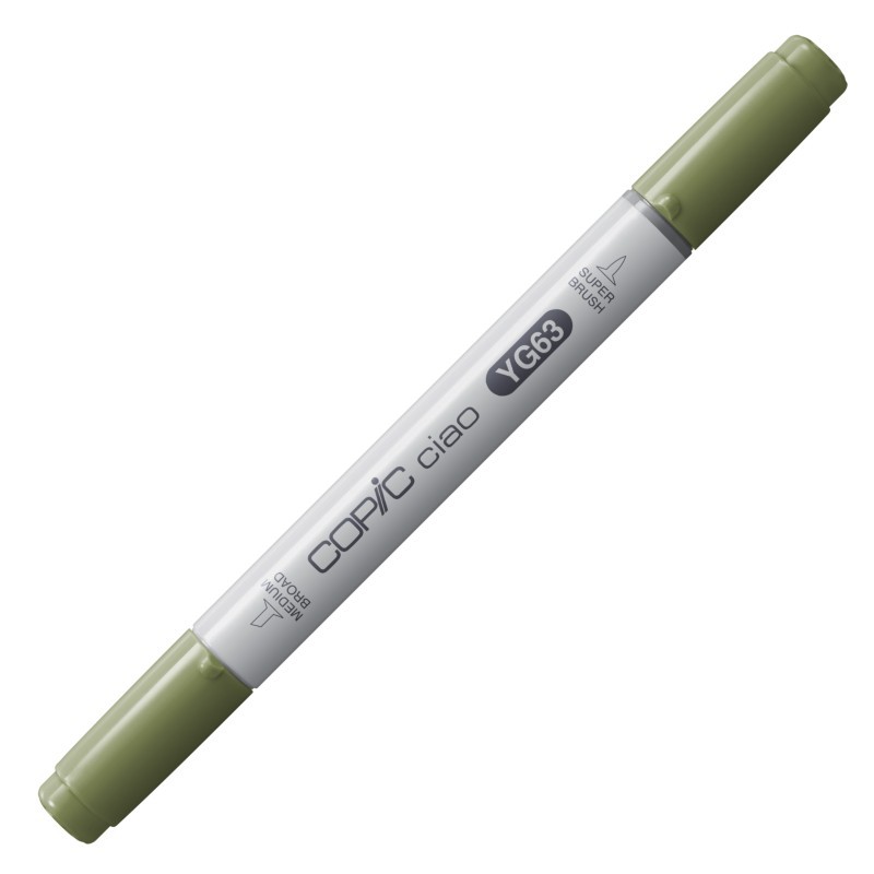 

Спиртовой маркер Copic Ciao №YG-63 Pea green Зеленый горох (22075204)