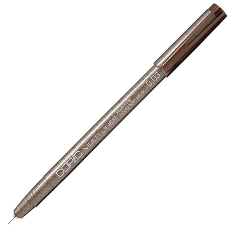 

Лайнер Copic Multiliner Brawn 0,03 мм (22075540)