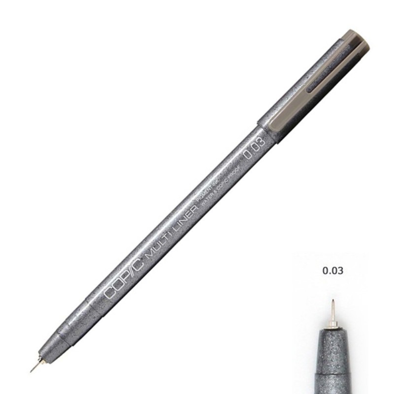 

Лайнер Copic Multiliner Warm Grey 0,03 мм (22075515)