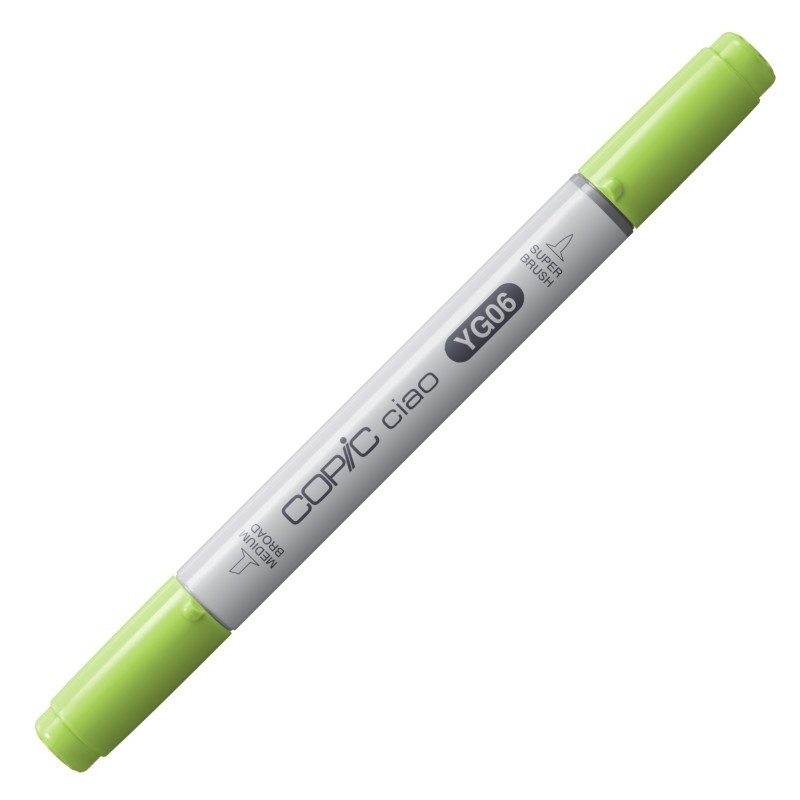 

Спиртовой маркер Copic Ciao №YG-06 Yellowish green Темно-салатовый (22075249)