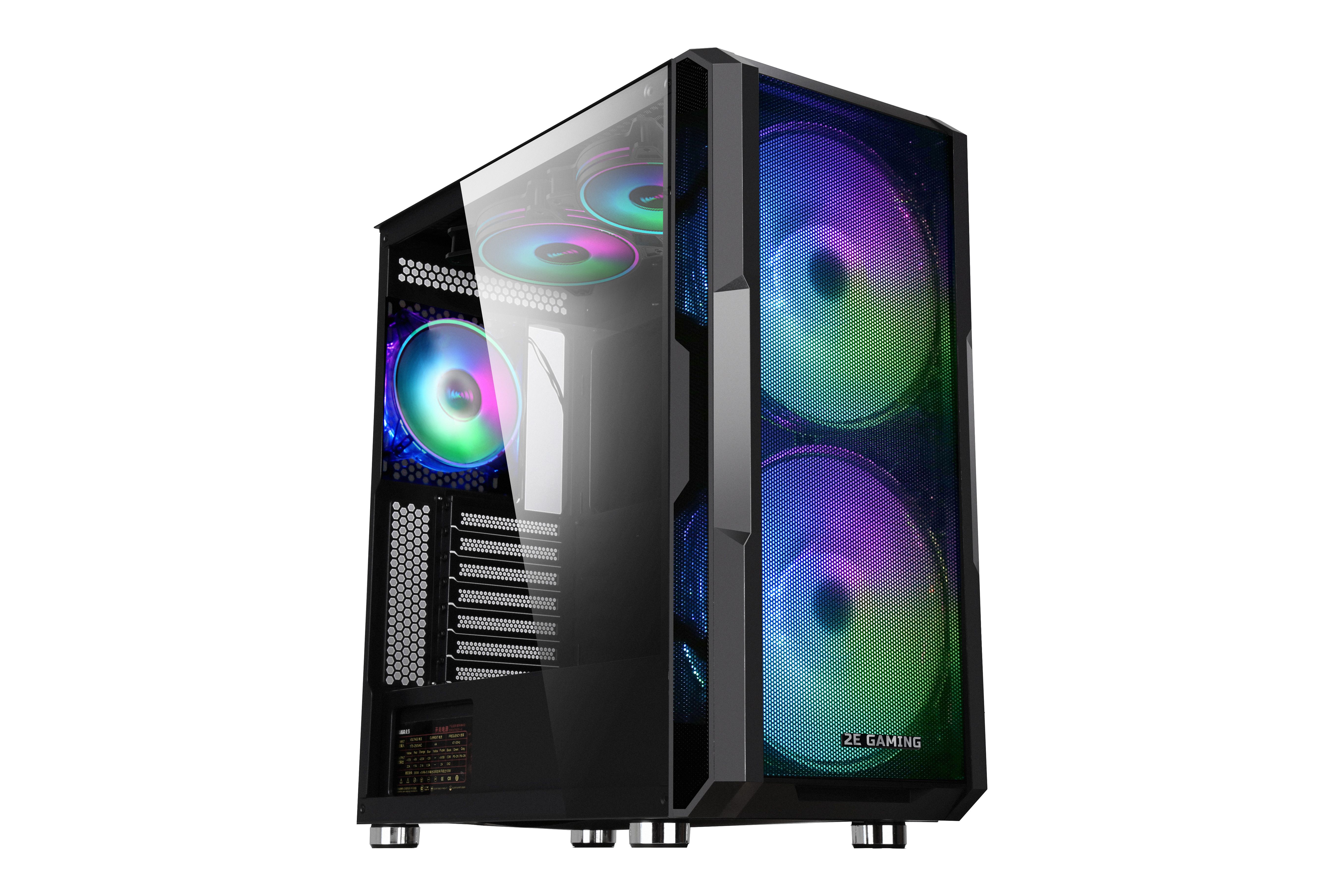 

2E ПК 2E Complex Gaming Intel i5-10400F/B460/16/512F+2000/NVD3060-12/Win10H/2E-GW05/600