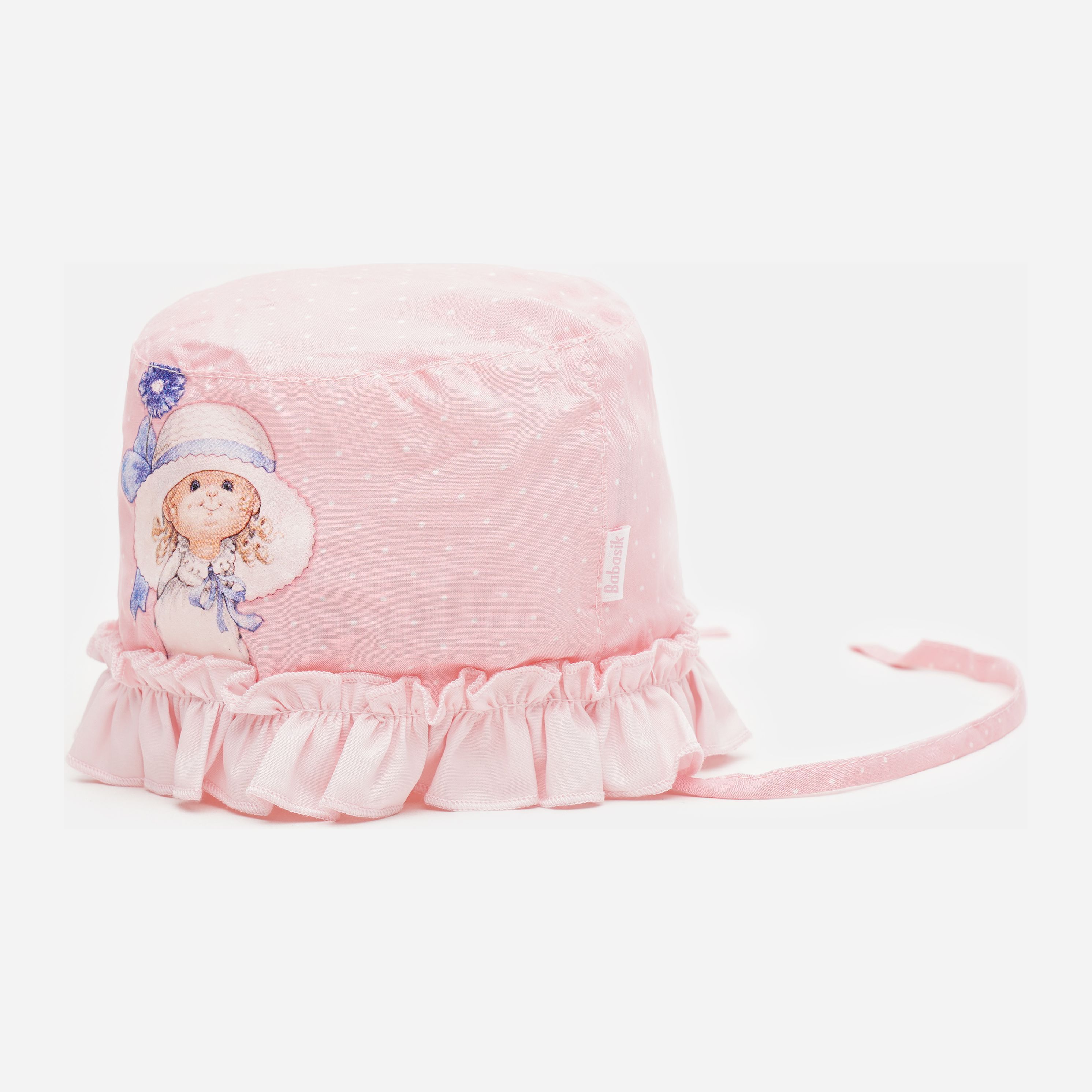 

Панама с завязками Babasik Лето-2021 Ия 46 Пудра