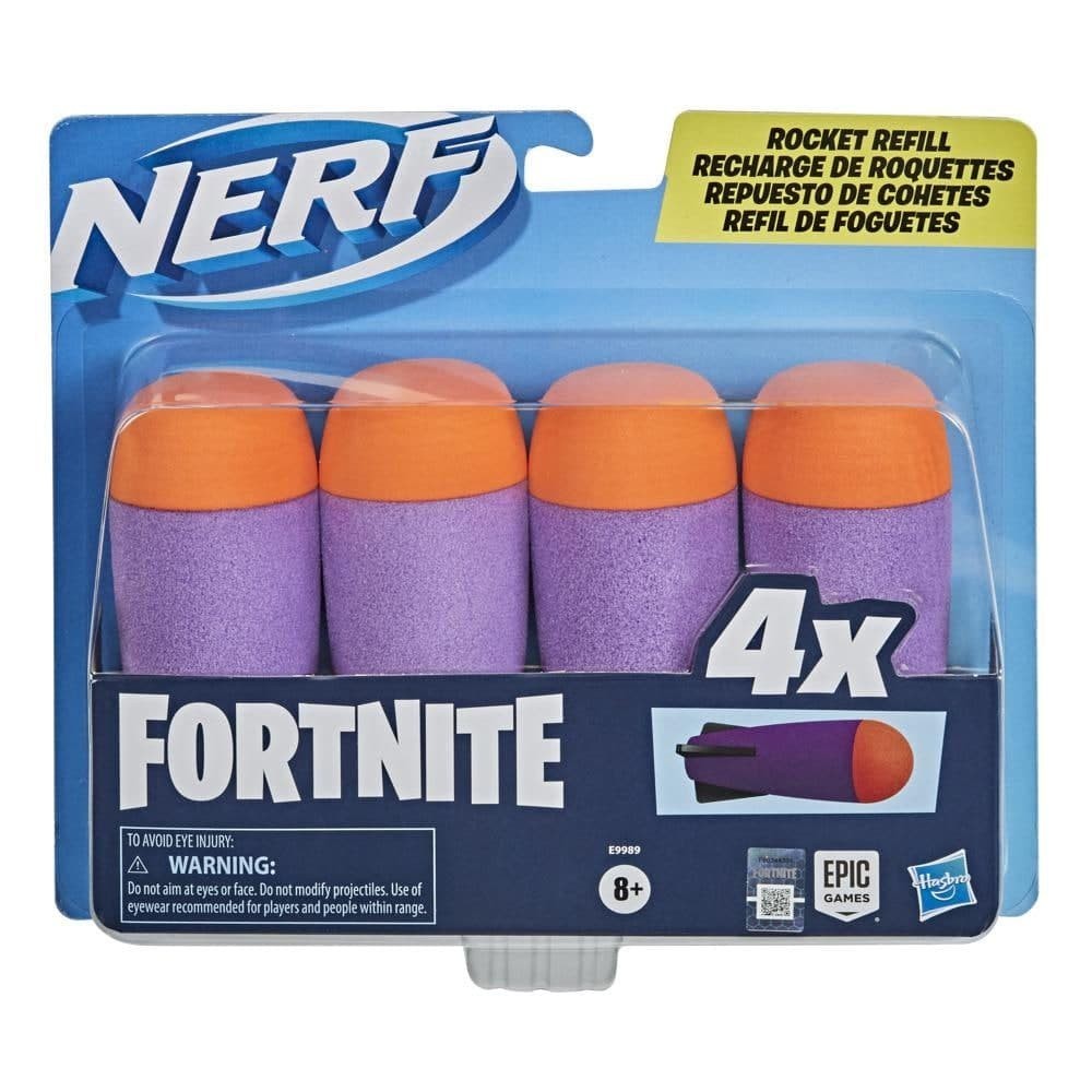 

НАБОР РАКЕТ NERF FORTNITE 4 ШТ. (E9989)