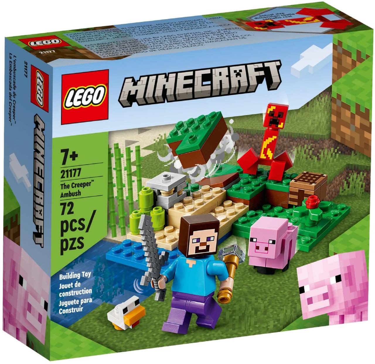 

Lego Minecraft Засада Крипера 21177