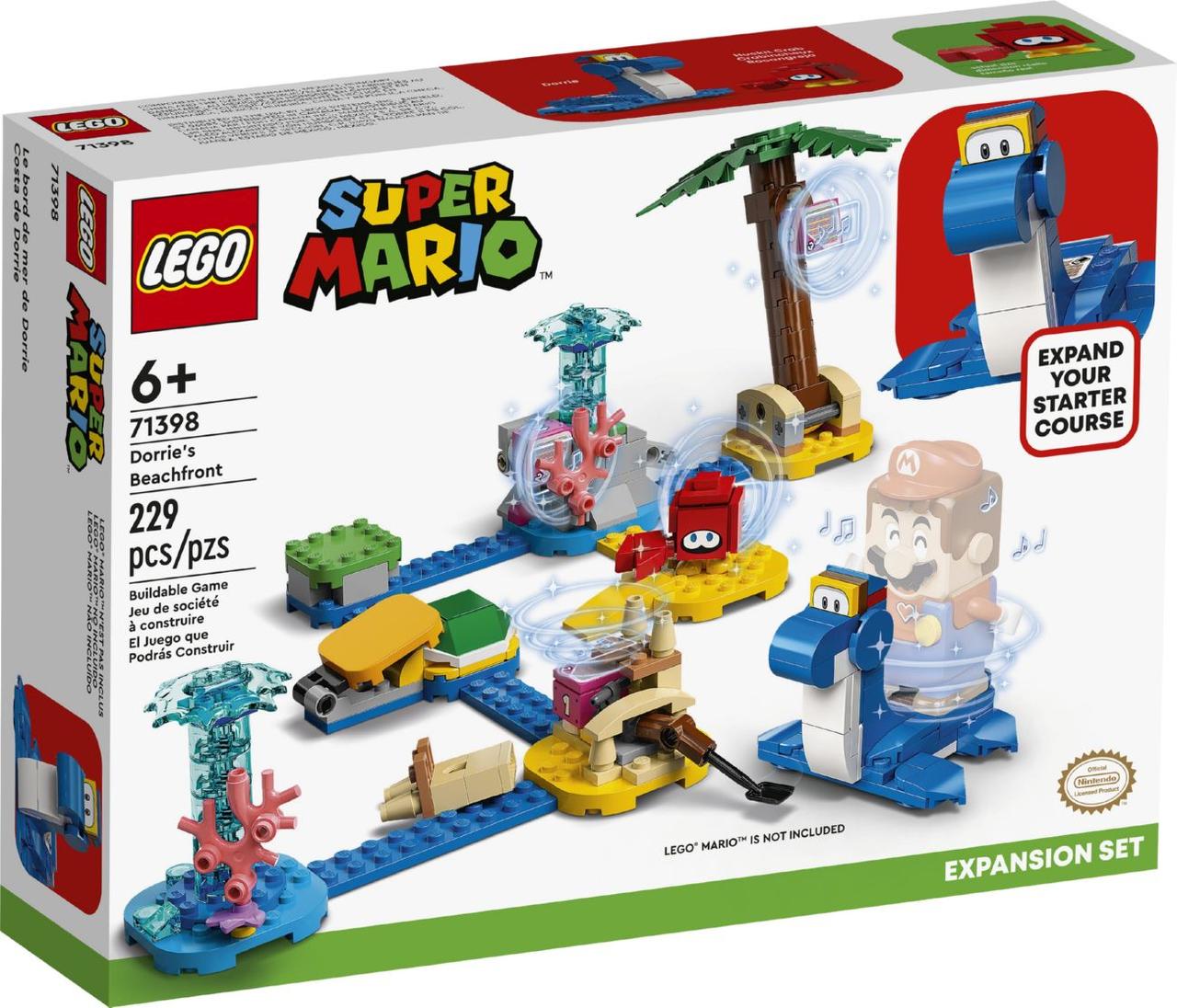 

Lego Super Mario Дополнительный набор «Берег Дорри» 71398