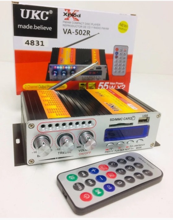 

Усилитель звука UKC VA 502 BT Bluetooth