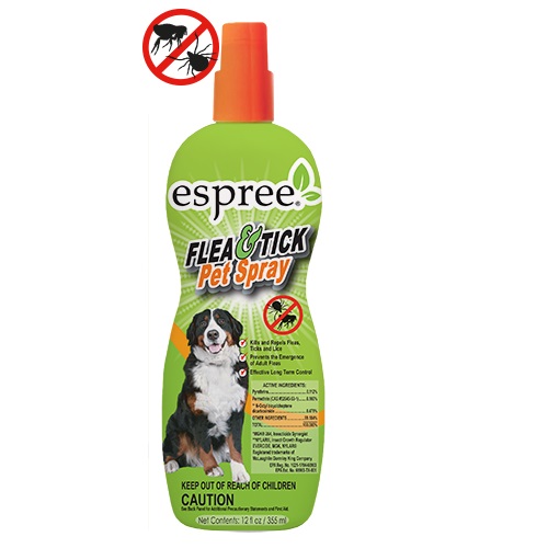 

Реппелентный спрей Espree Flea&Tick Pet Spray 355мл