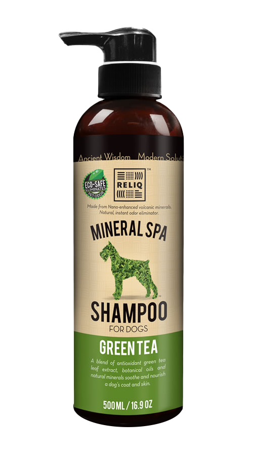 

Шампунь RELIQ Mineral Spa GreenTea для собак, с маслом зеленого чая