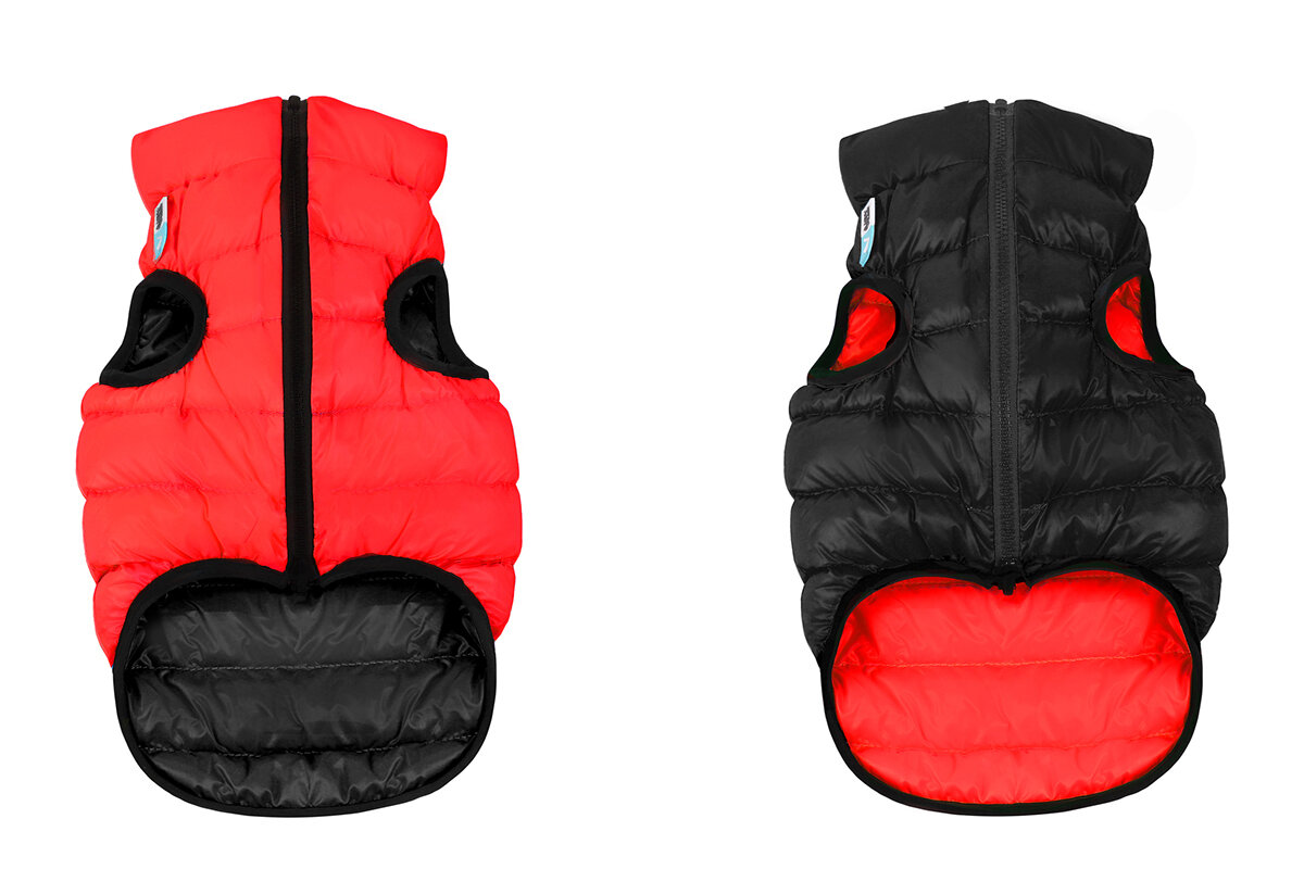 

Курточка двухсторонняя AiryVest, размер S 35, красно-черная