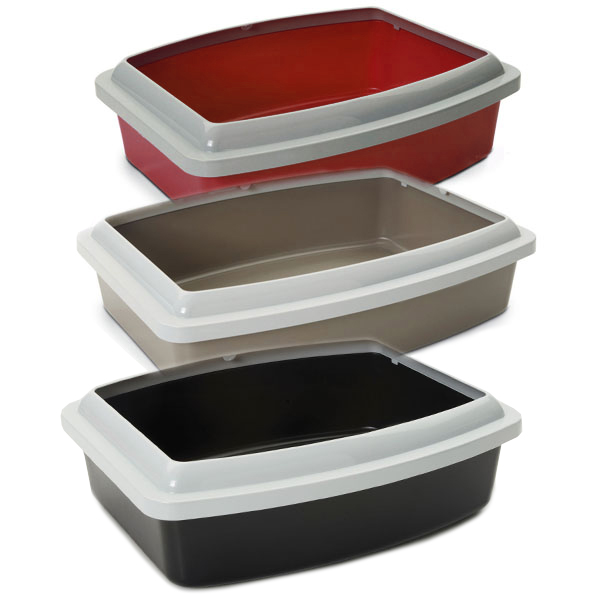 

Туалет для котов с бортом Oval Tray+Rim XL 56х43,5х14,5см Savic