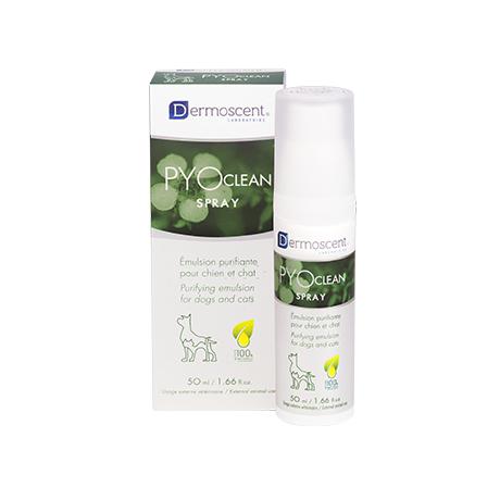 

Спрей для ухода за кожей собак и кошек Dermoscent PYOclean® (50 мл)