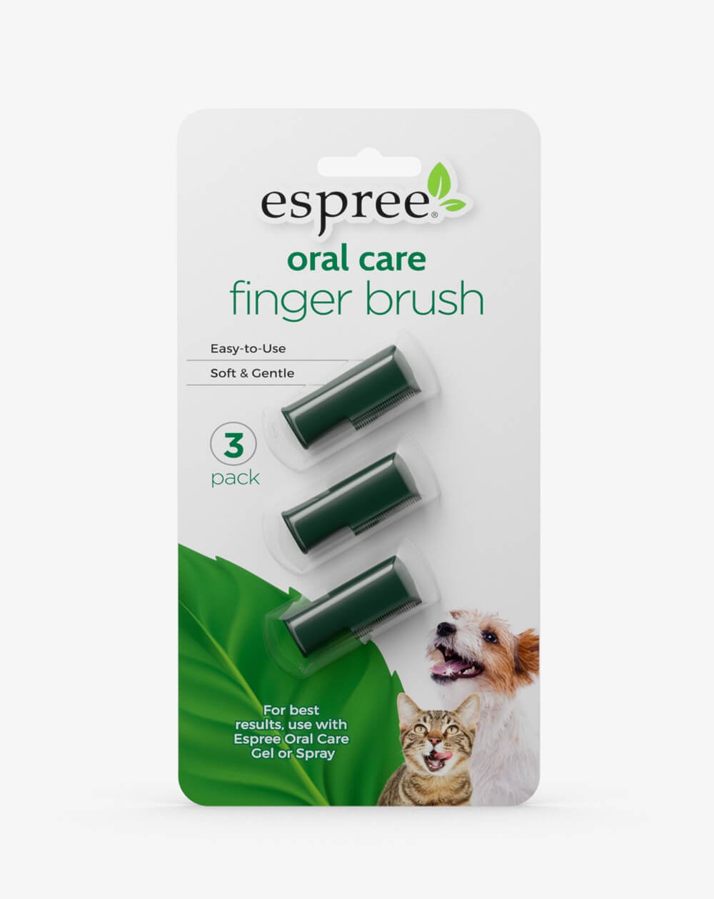 

ESPREE Oral Care Fingerbrush 3 pack 227г