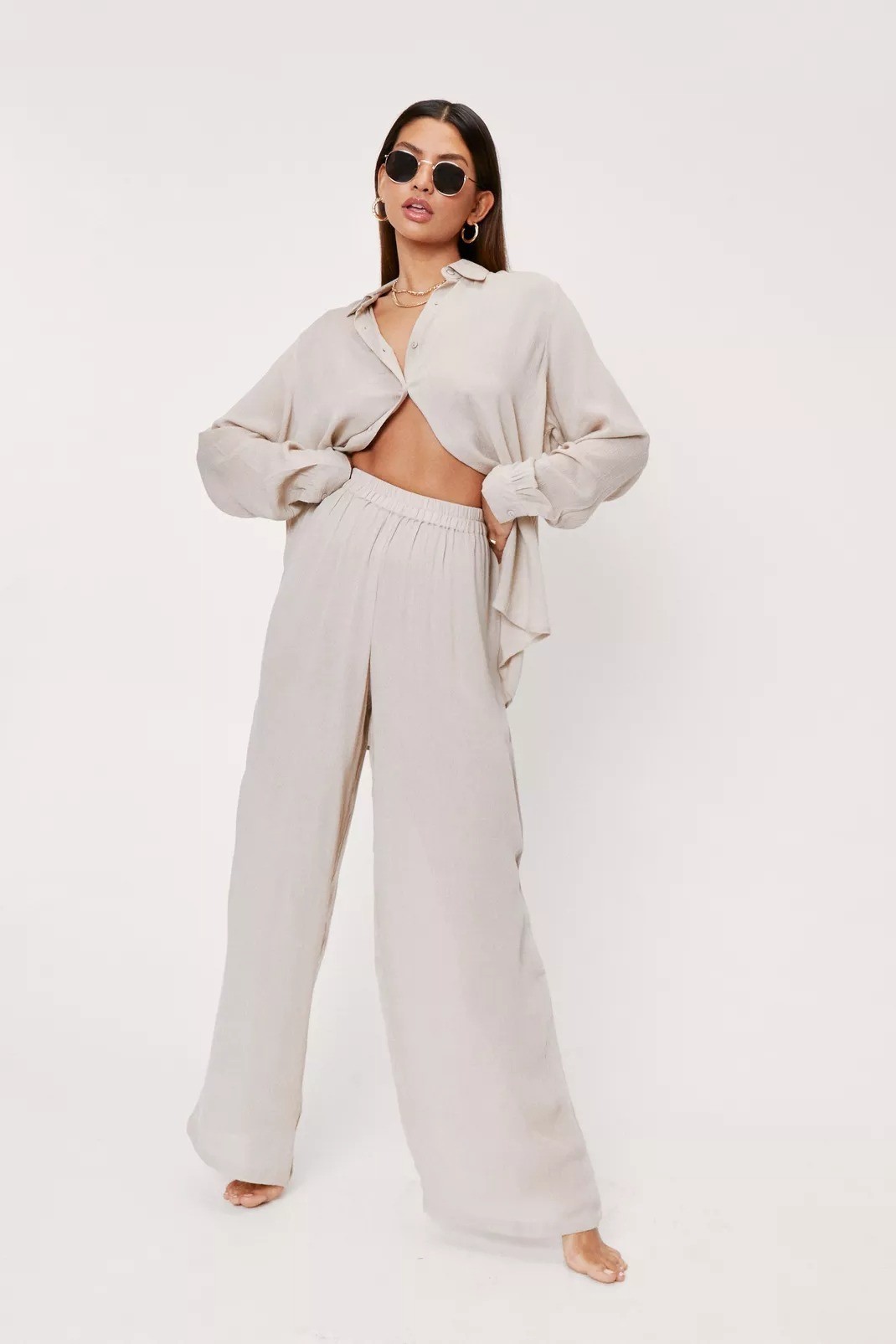 

Брюки Nastygal  бежевый 8527123004494, Брюки Nastygal 36 бежевый 8527123004494