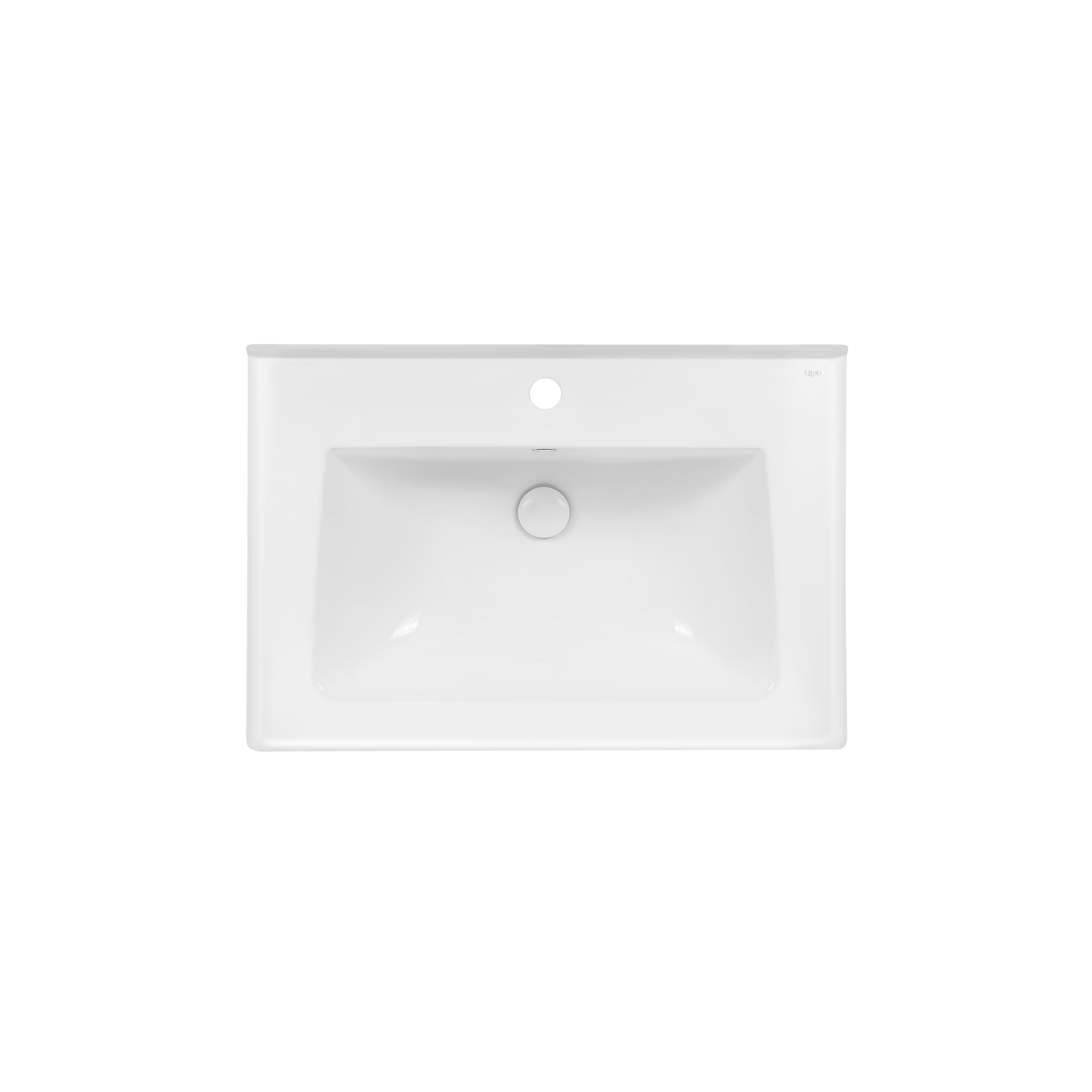 

Раковина Qtap Albatross 5C 600х480 White с донным клапаном QT01115060CW