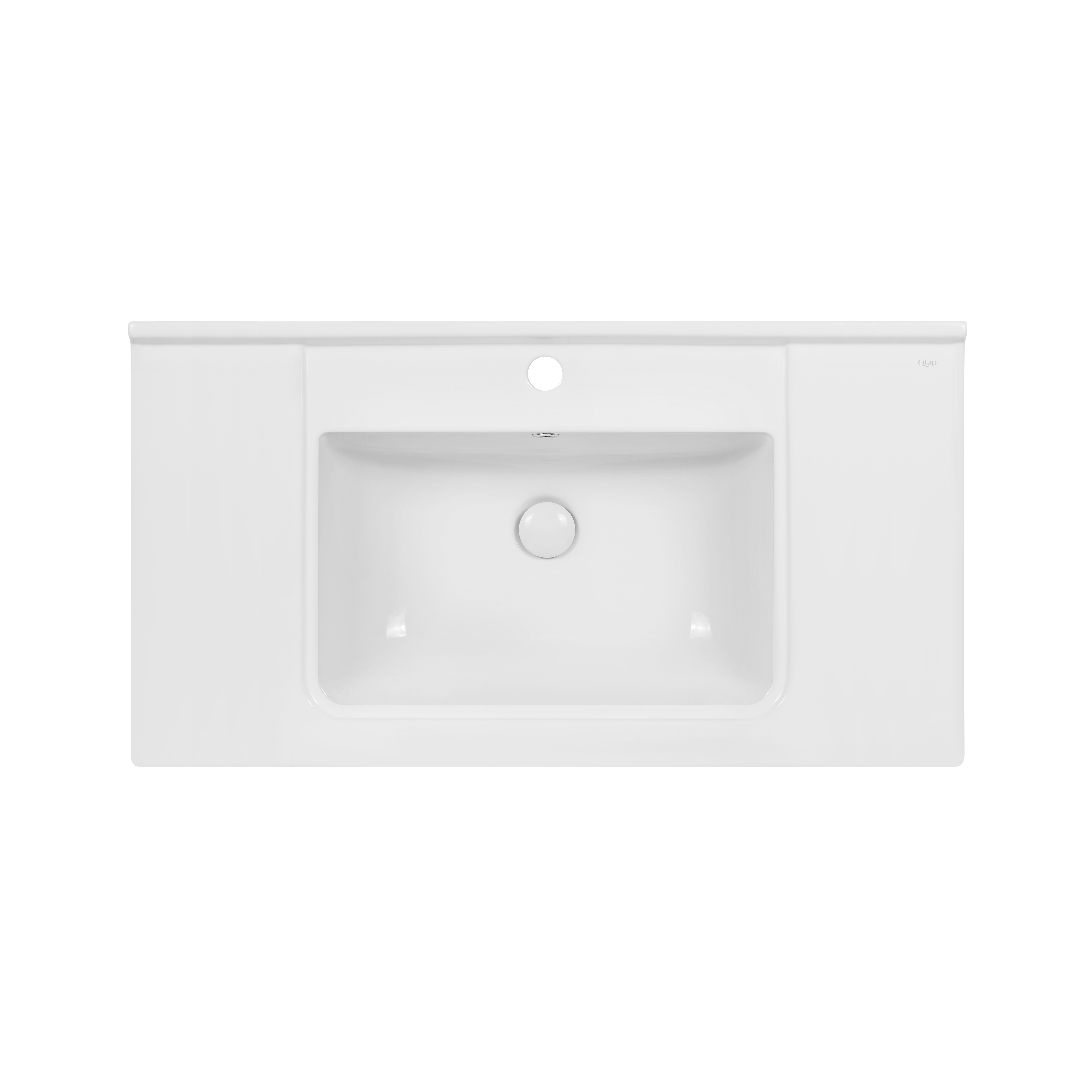 

Раковина Qtap Albatross Q 1000х480 White с донным клапаном QT01115100QW