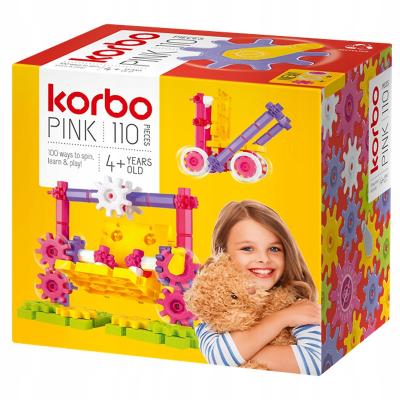 

Конструктор Korbo Pink 110 деталей (65909)