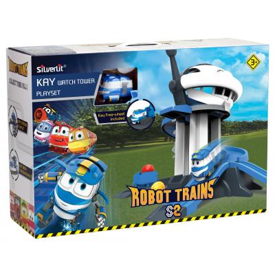 

Игровой набор Silverlit Robot Trains Сторожевая Башня (80189)