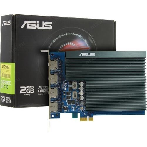 

Видеокарта ASUS GeForce GT730 2048Mb 4*HDMI (GT730-4H-SL-2GD5)