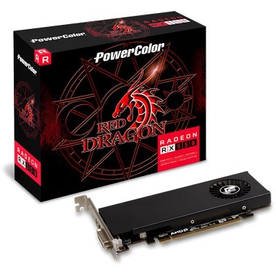

Видеокарта PowerColor Radeon RX 550 4Gb (AXRX 550 4GBD5-HLE)