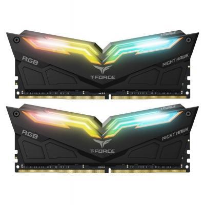 

Модуль памяти DDR4 2x8GB/ 3200 Team T-Force Night Hawk Black RGB (TF1D416G3200HC16CDC01)