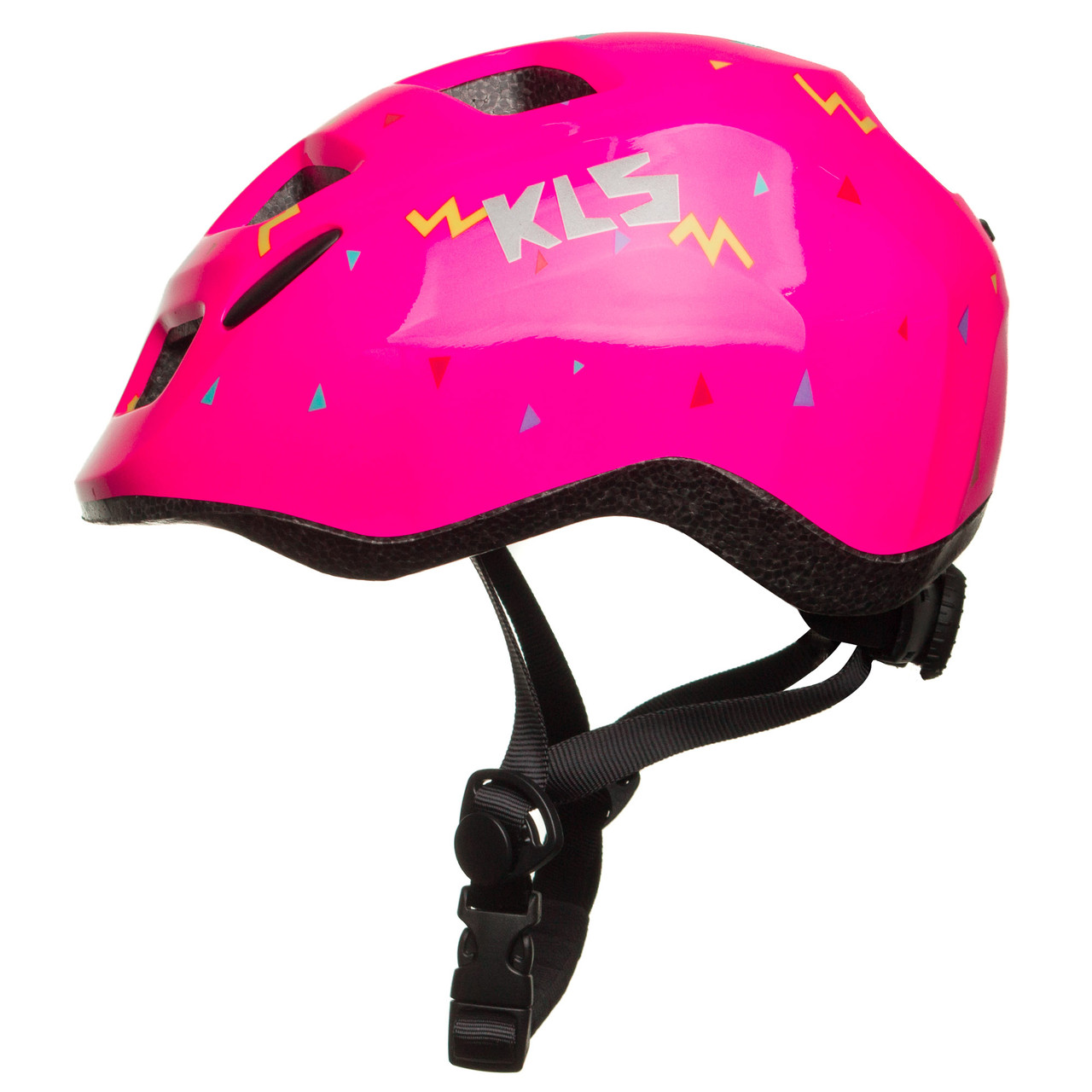 

Велосипедный детский шлем KLS ZIGZAG S 50-55 Розовый
