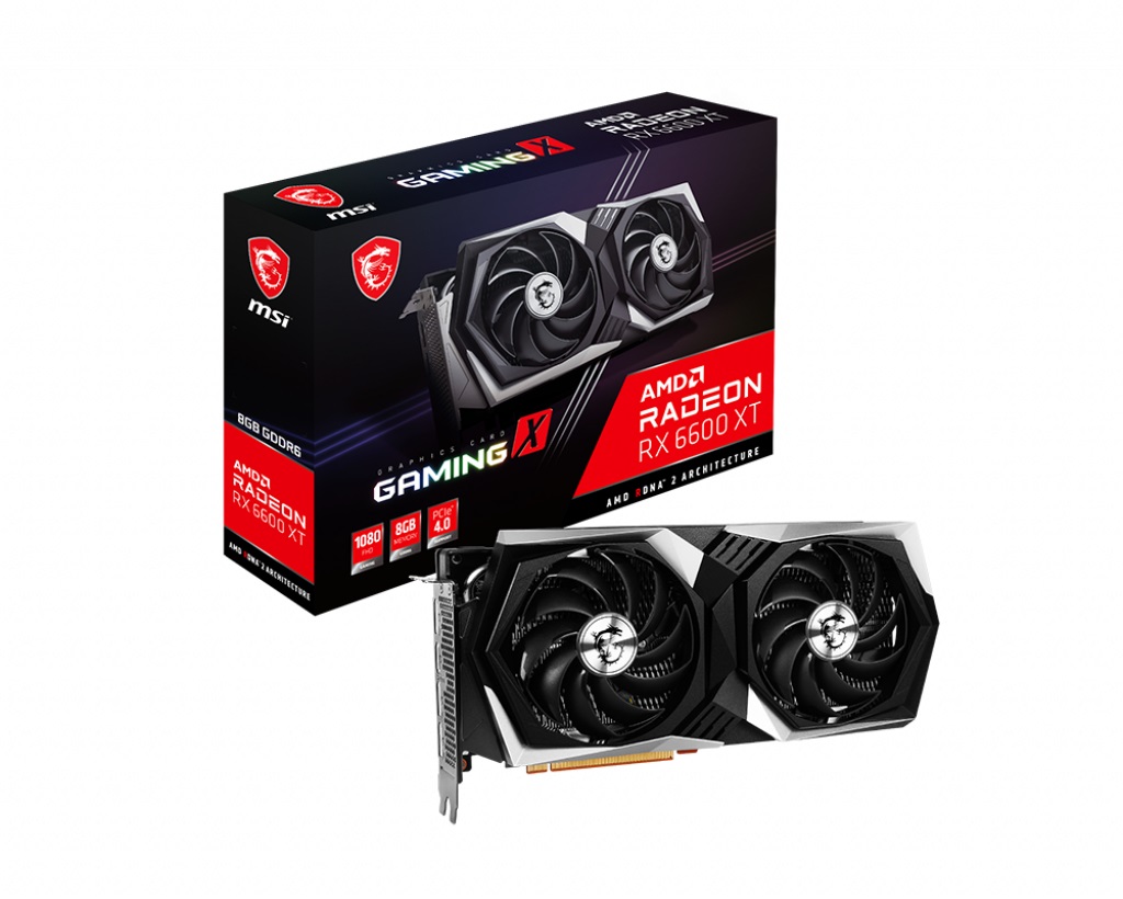 

Видеокарта MSI Radeon RX 6600 XT Gaming X 8G USED