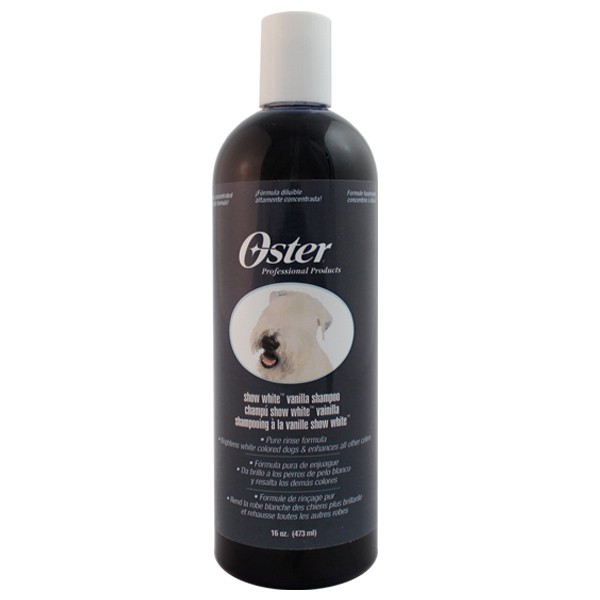 

Шампунь для собак Oster Show White Vanilla 473 мл (78299-720)