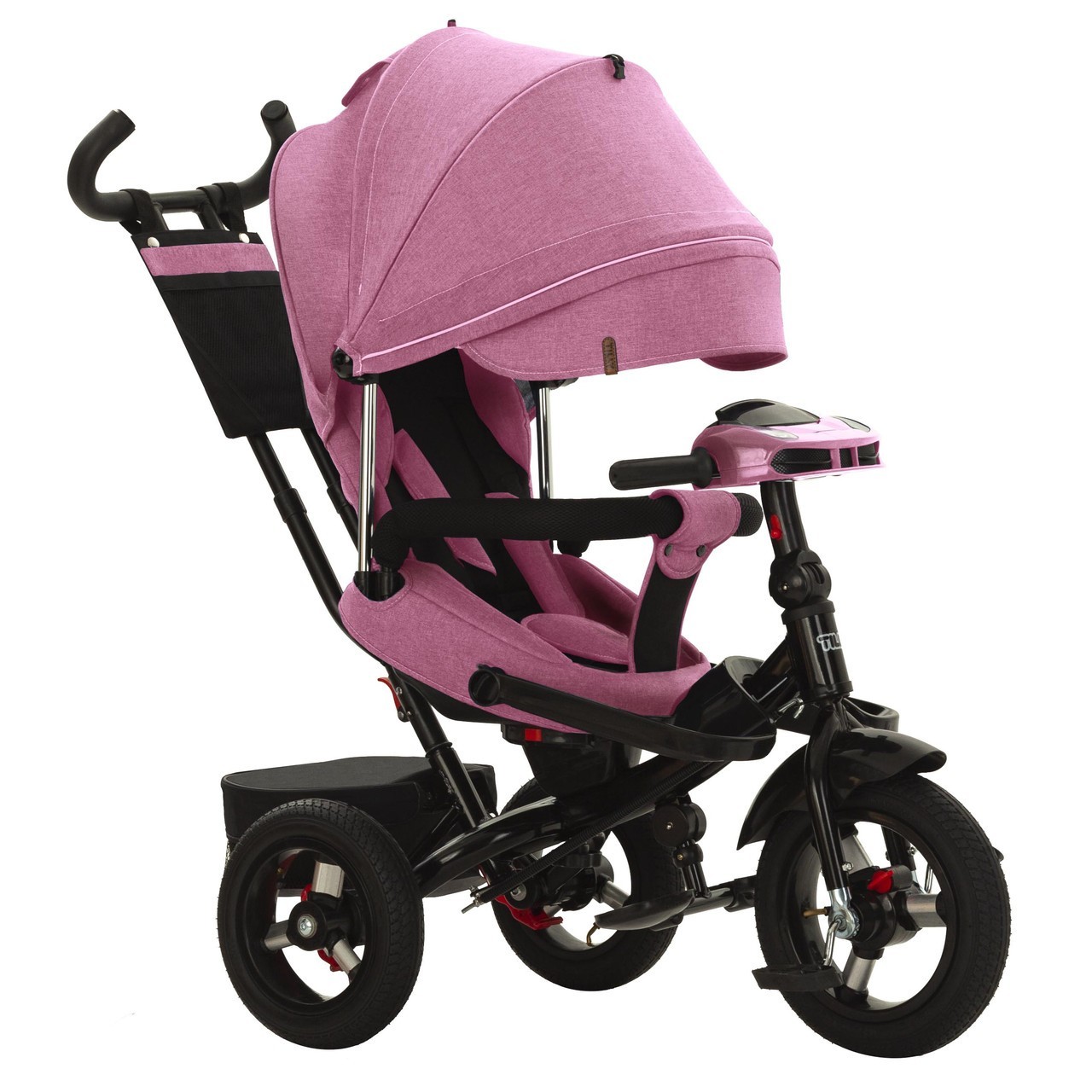 

Велосипед триколісний TILLY Impulse T-386/2 Рожевий льон