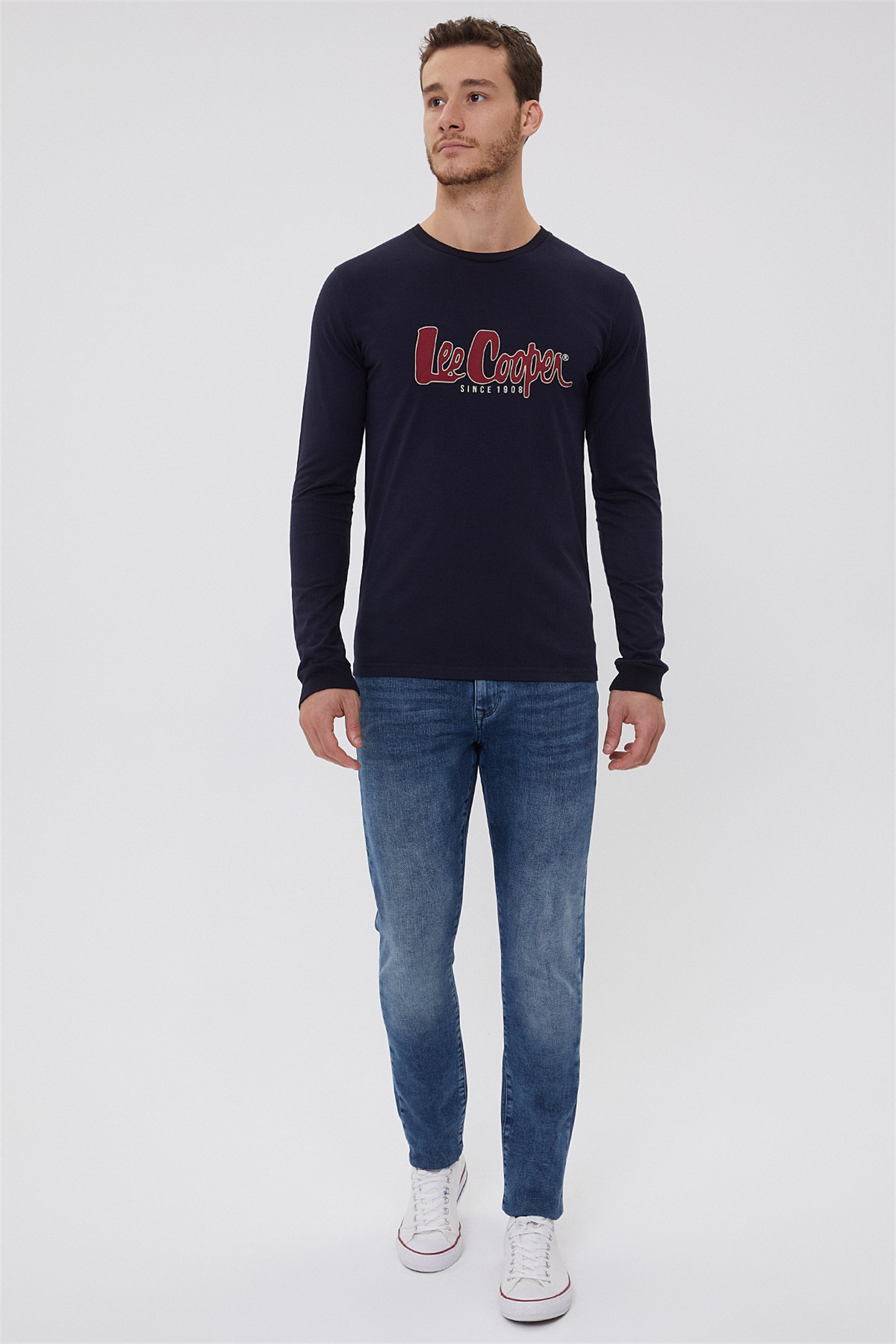 

Свитшот мужской Lee Cooper Темно-синий  (211 LCM 241033 2501, Свитшот мужской Lee Cooper Темно-синий S (211 LCM 241033 2501)