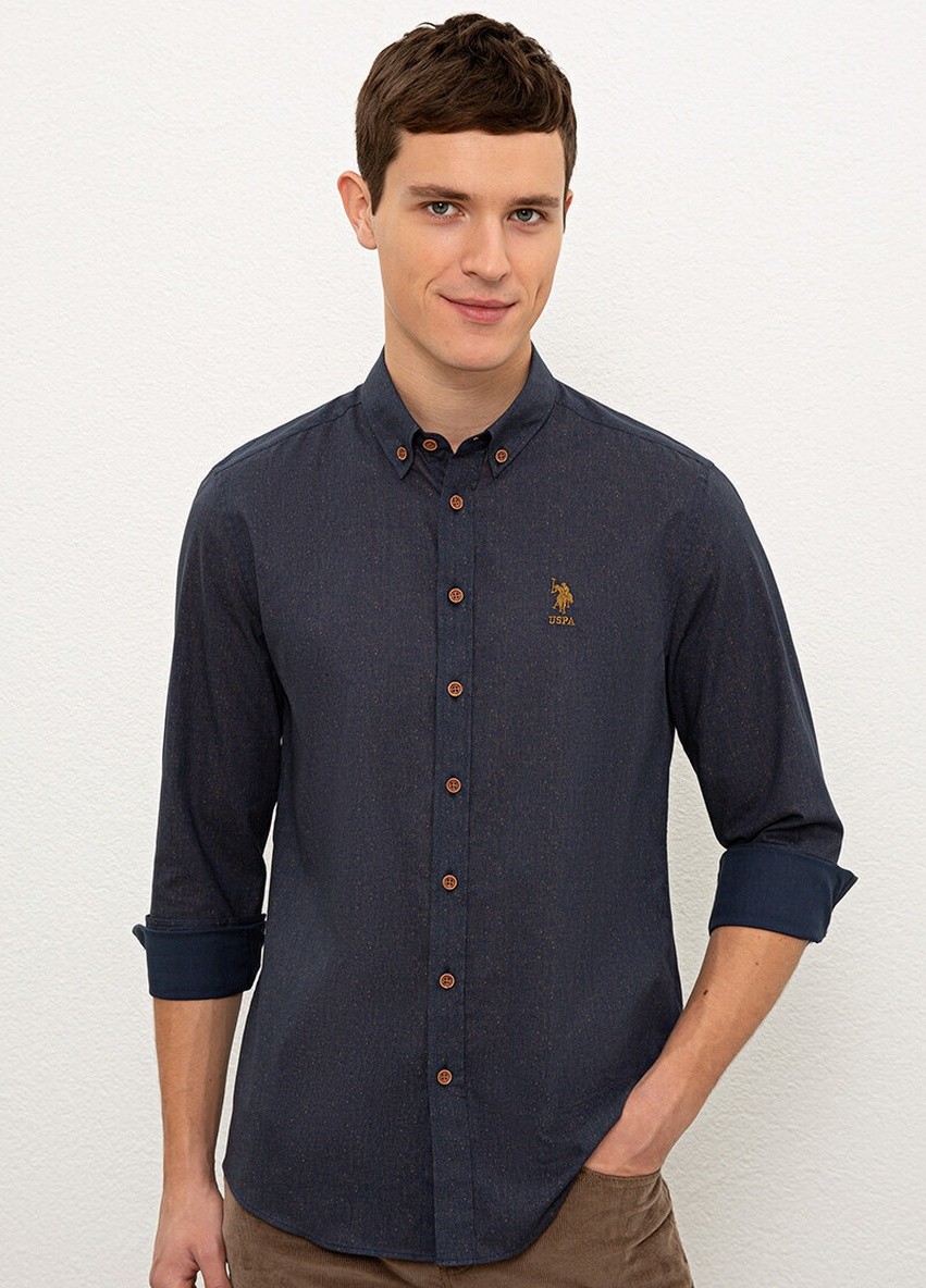 

Рубашка мужская U.. Polo Assn. Темно-синий  (1178704 VR072, Рубашка мужская U.S. Polo Assn. Темно-синий S (1178704 VR072)