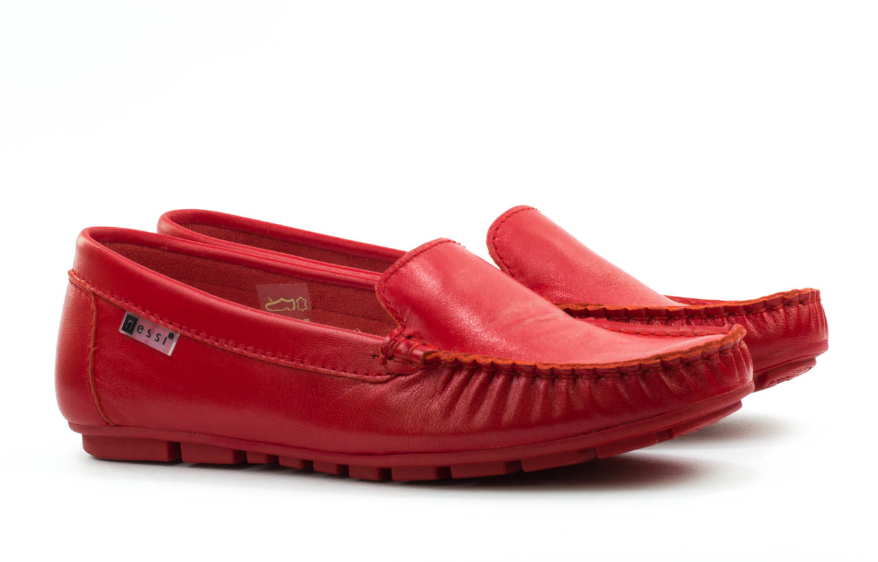 

Мокасины Nessi 17130 Красные 3 36 размер