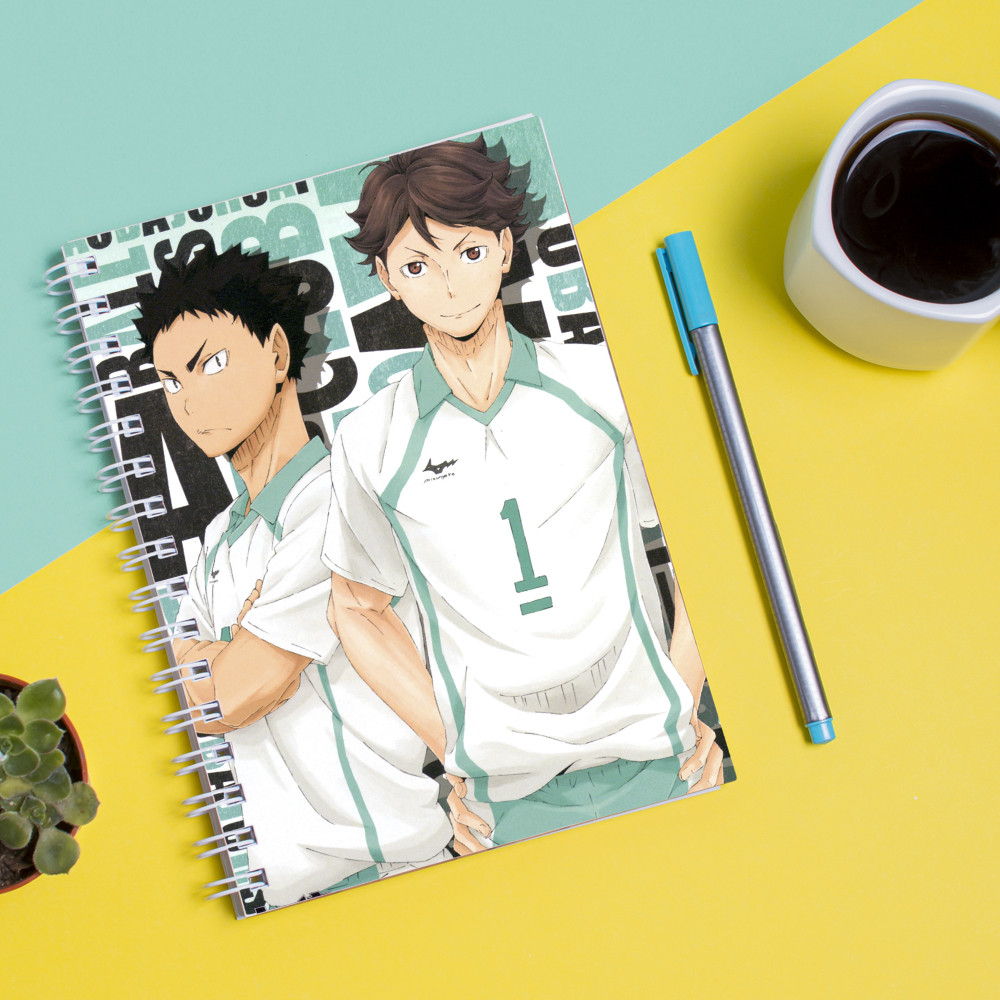 

Скетчбук Sketchbook для рисования с принтом Haikyu - Волейбол 23