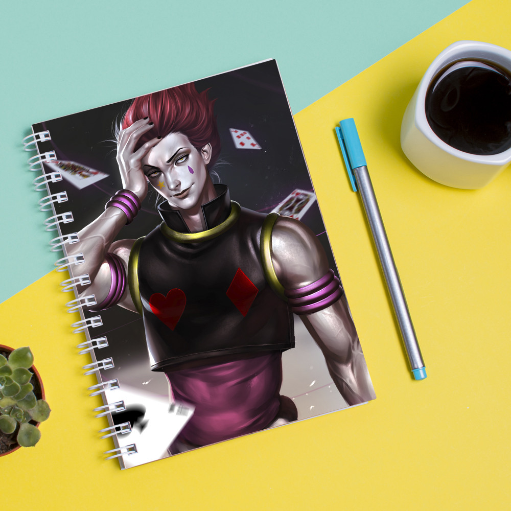 

Скетчбук Sketchbook для рисования с принтом Hisoka Morou-Хисока