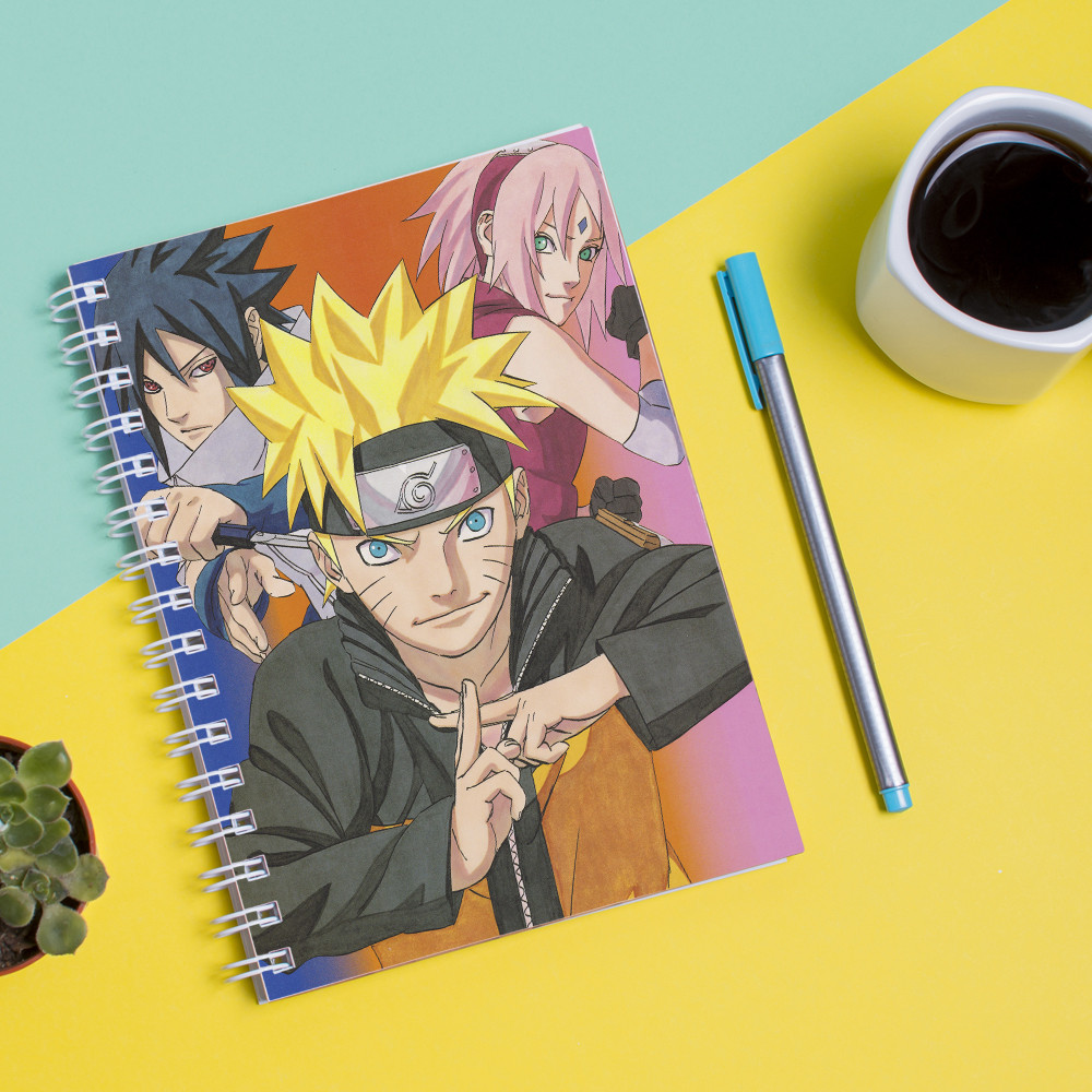 

Скетчбук Sketchbook для рисования с принтом Naruto Наруто