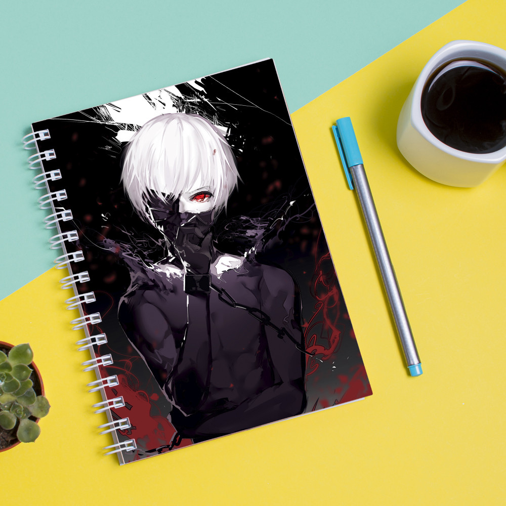 

Скетчбук Sketchbook для рисования с принтом Tokyo Ghoul - Токийский гуль 13