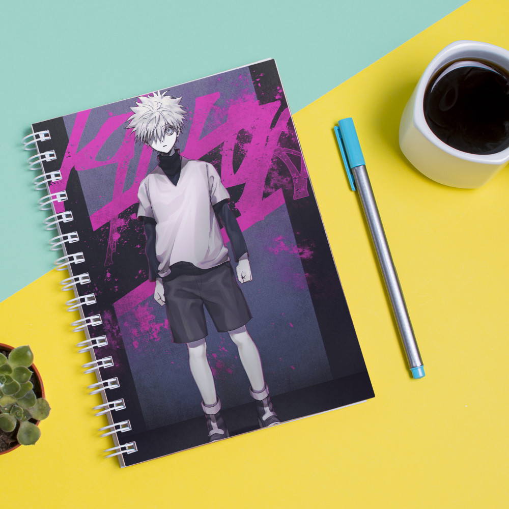 

Скетчбук Sketchbook для рисования с принтом Киллуа Золдик-Killua Zoldyck 2
