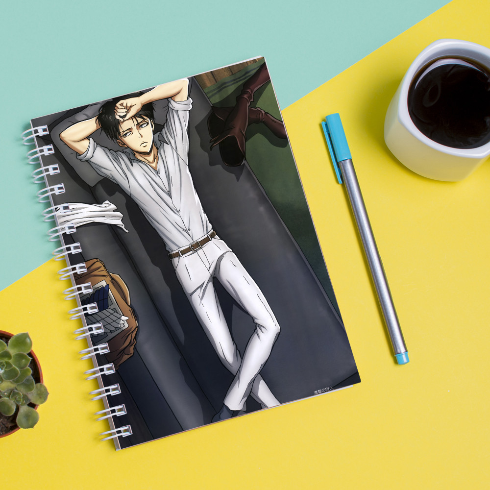 

Скетчбук (Sketchbook) для рисования с принтом "Attack on Titan - Вторжение титанов 13"