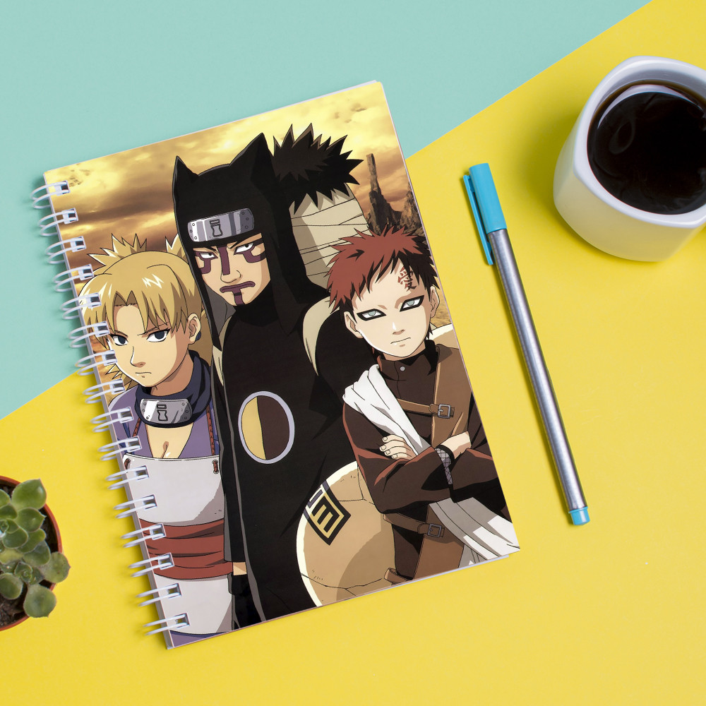 

Скетчбук Sketchbook для рисования с принтом Naruto Наруто 5