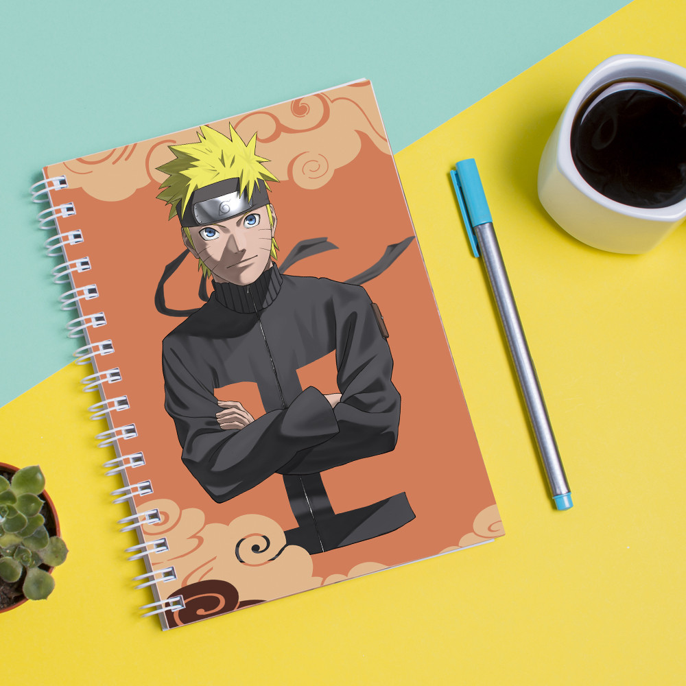 

Скетчбук Sketchbook для рисования с принтом Naruto Наруто 6