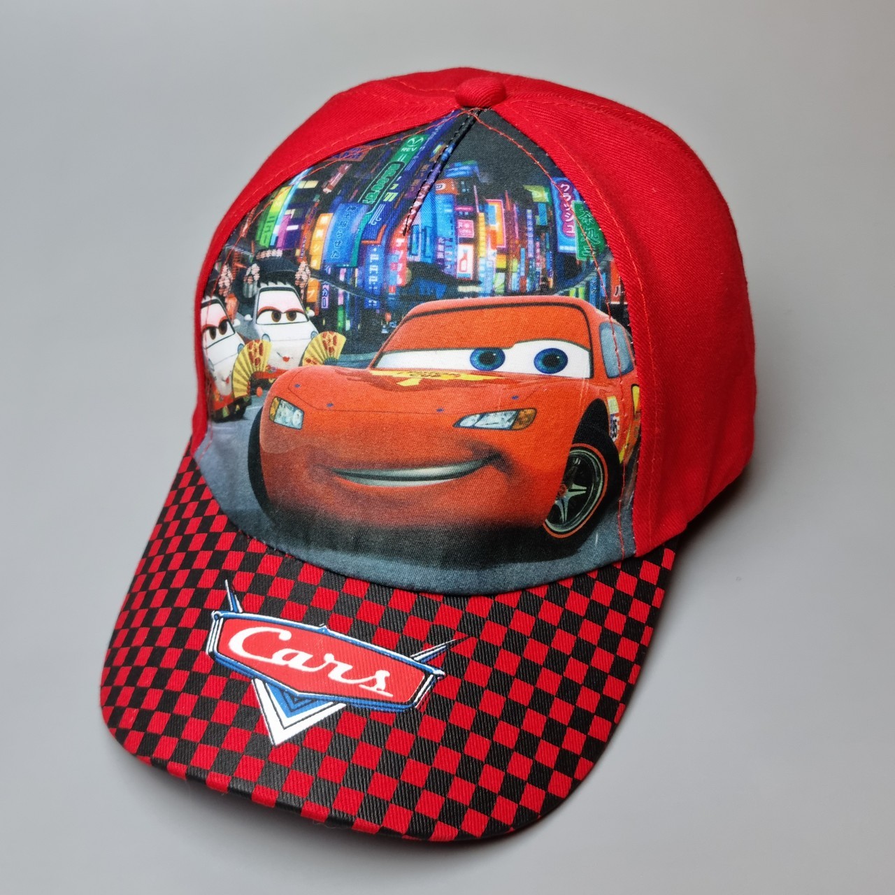 

Кепка Cars "Тачки" Fashion kids для мальчика 51-54 см Красная 18969