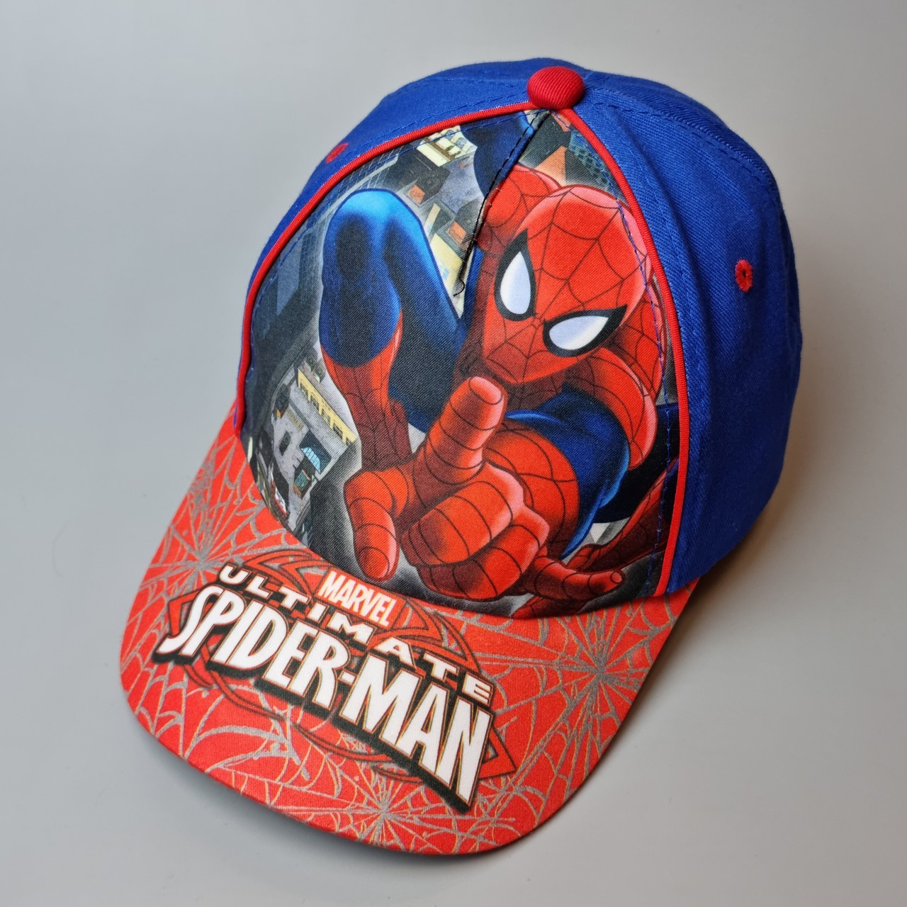 

Кепка Spiderman Fashion kids для мальчика 51-54 см Синяя 18996