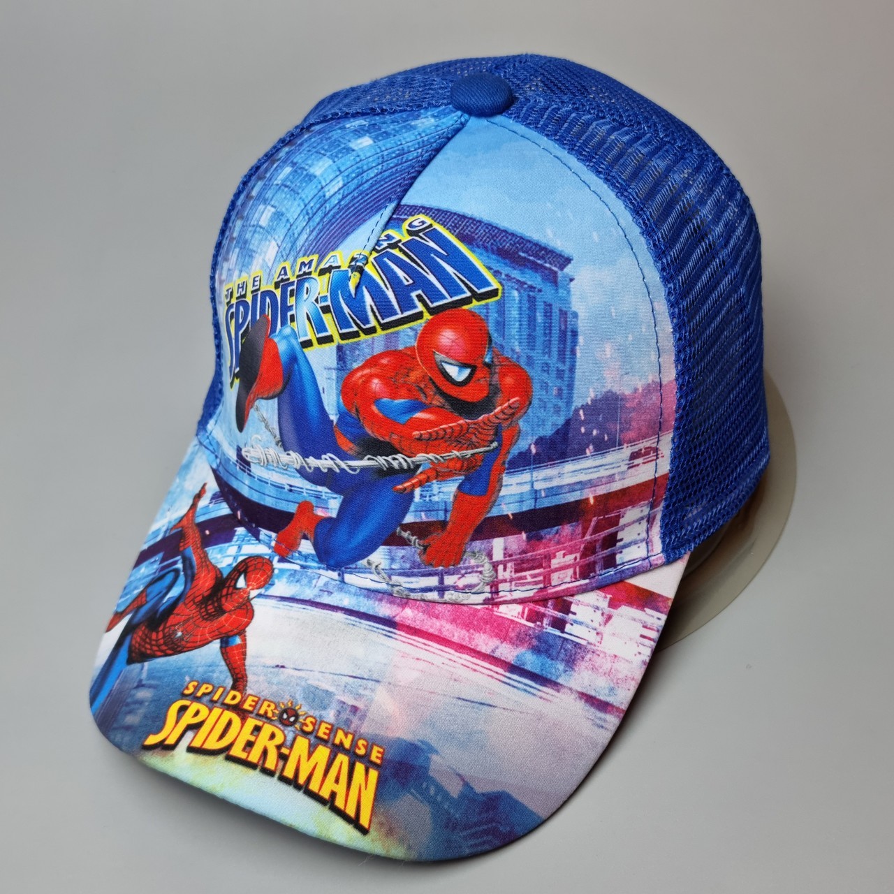 

Кепка Spiderman Fashion kids для мальчика 52-55 см Синяя 18965