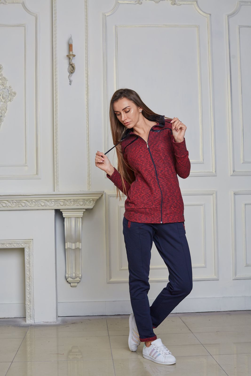 

Женские домашние костюмы ROLYPOLY -/Бордо 1584_1710, Женские домашние костюмы ROLYPOLY S-36/Бордо 1584_1710