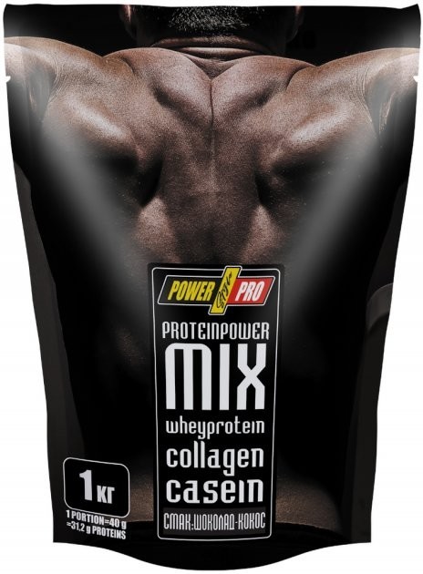 

Протеин Power Pro Protein Mix 1 кг Шоколад - Кокос