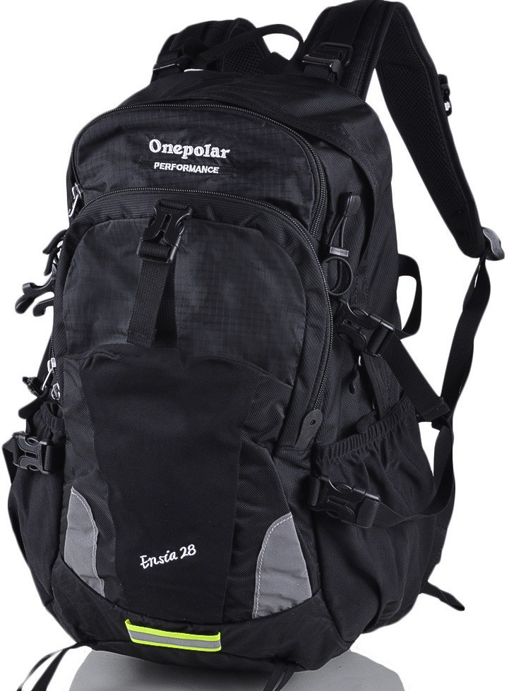 

Спортивный рюкзак Onepolar W1729 Black Черный 28 литров