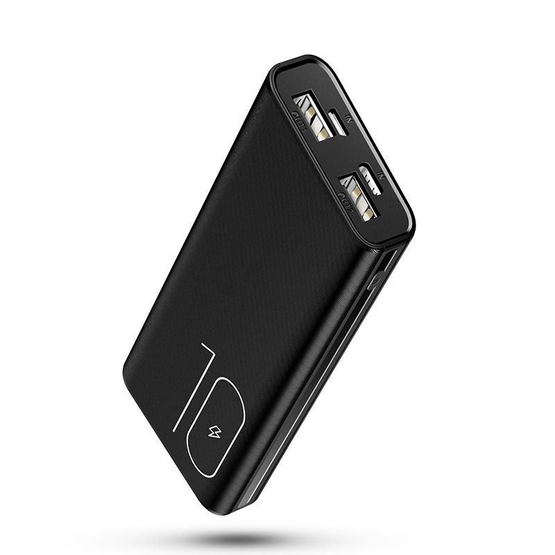 

УМБ Power Bank Usams 10000 mAh mini 2xUSB, входы Micro USB/USB Type-C черный (US-CD93-BL)