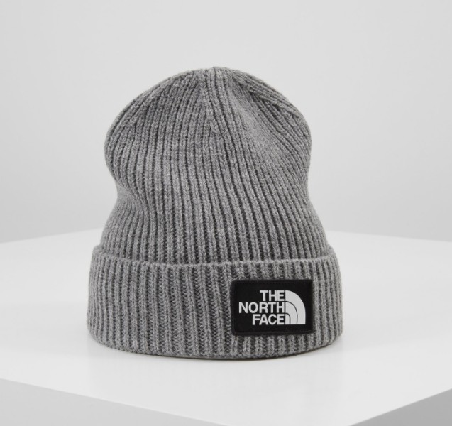 

Шапка The North Face Logo Box Серая