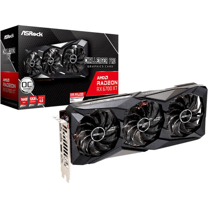 

Видеокарта ASROCK Radeon RX 6700 XT Challenger Pro 12GB OC (RX6700XT CLP 12GO)