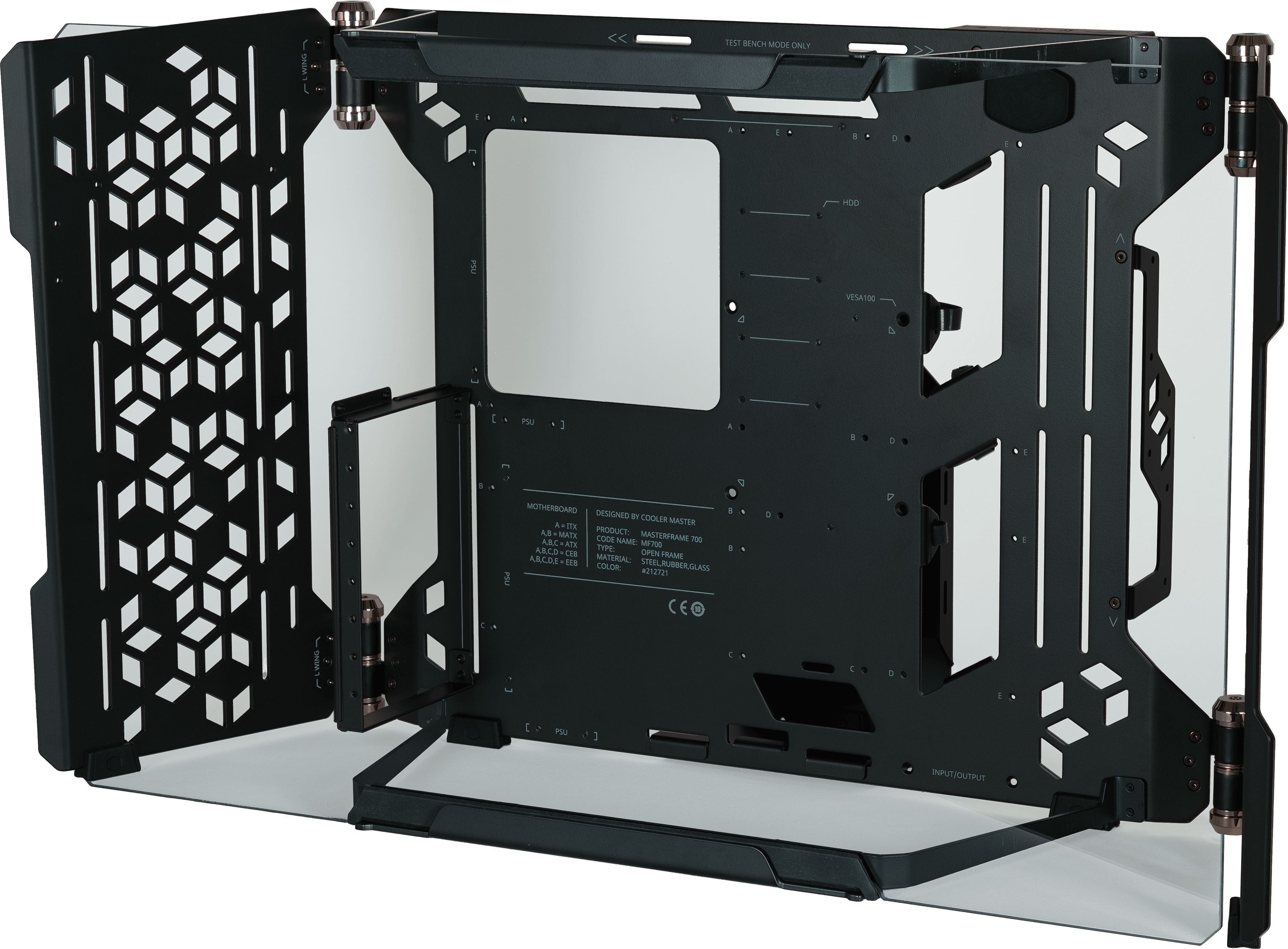

Корпус Cooler Master MasterFrame 700 (MCFMF700KGNNS00)